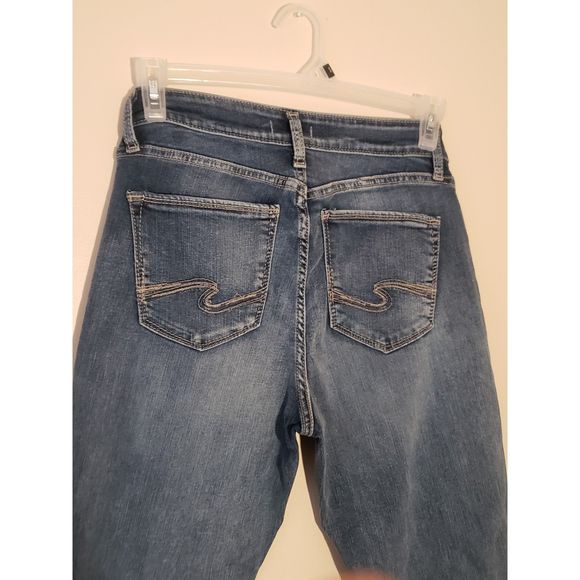 Women's Silver Jeans Co., Avery Straight, W31/L29, Light Blue - Picture 3 of 7